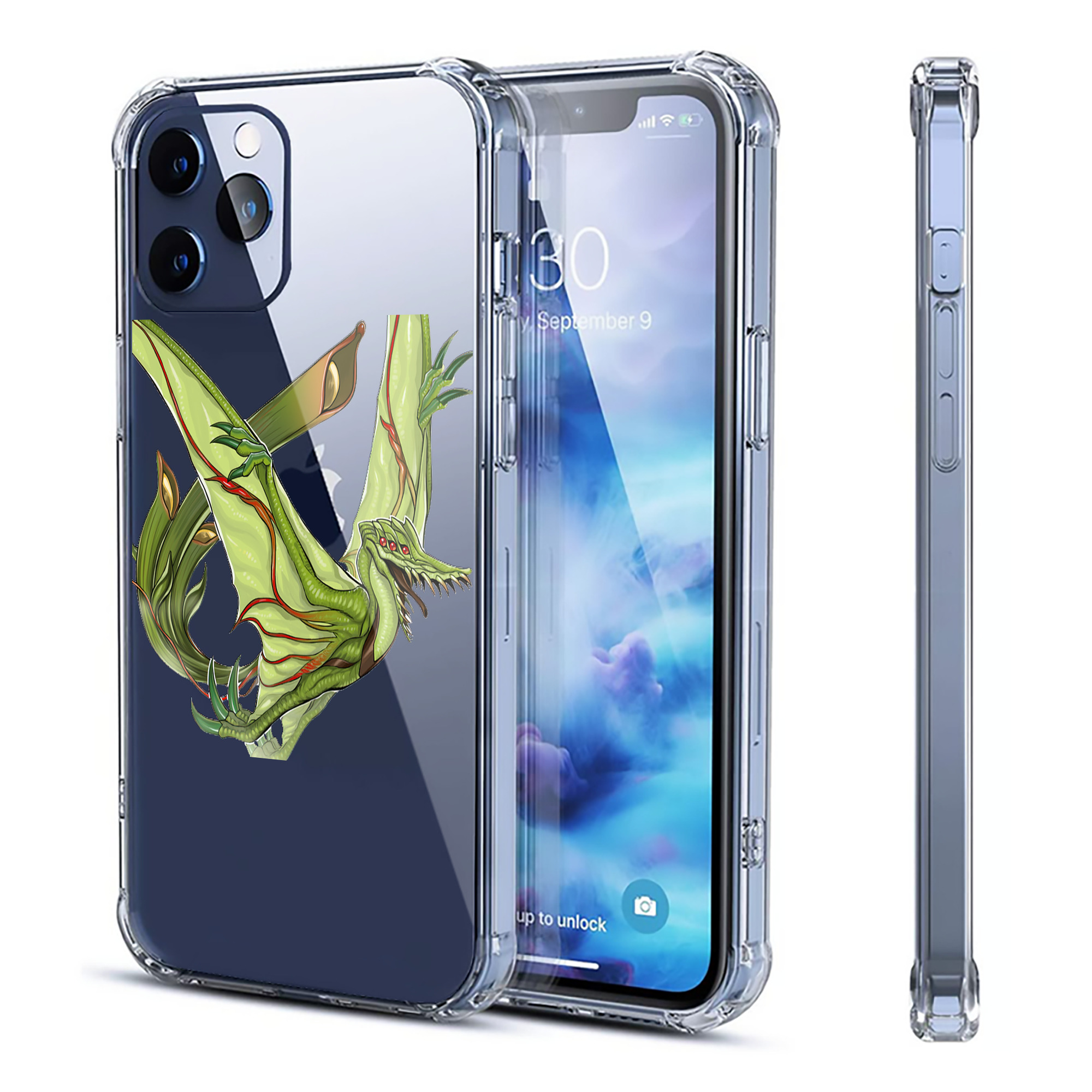 （画像用） 遊☆戯☆王 Yu-Gi-Oh! 【iPhone 12シリーズ対応】透明スマホケース（クリアソフトケース）